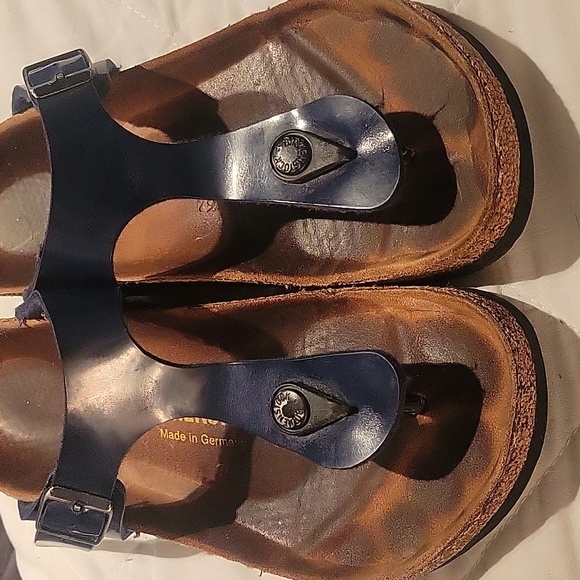 Birkenstock bleue sandal 37 européen 6.5.US - Picture 6 of 10